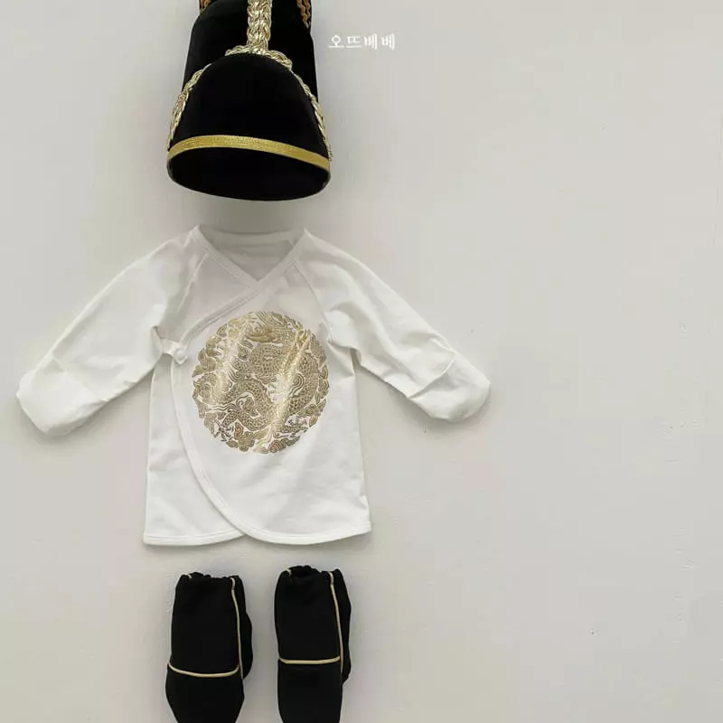 Oott Bebe - Korean Baby Fashion - #babyoutfit - Hanbok Benet Set - 4