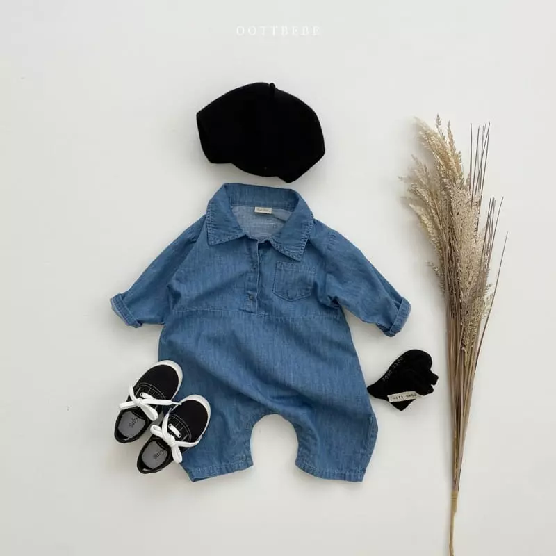 Oott Bebe - Korean Baby Fashion - #babyoutfit - Unique Airplane Bodysuit - 3