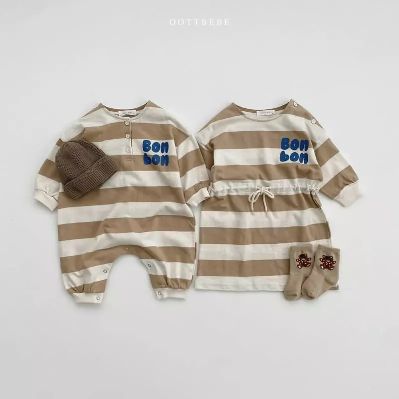 Oott Bebe - Korean Baby Fashion - #babyoutfit - Bonbon Bodysuit - 7
