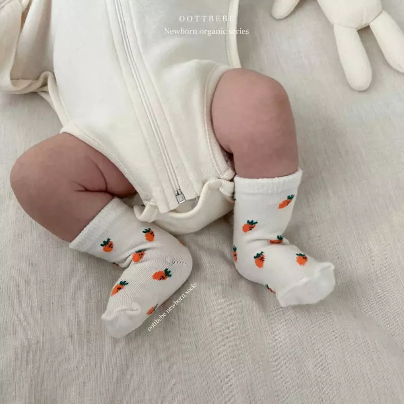 Oott Bebe - Korean Baby Fashion - #babyoutfit - Organic Bodysuit Mesh - 9