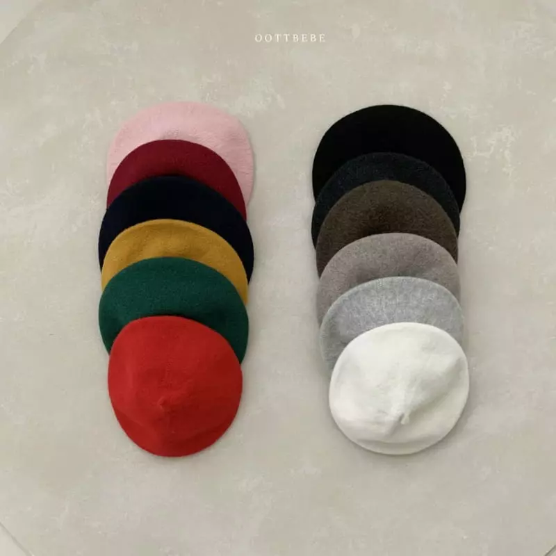 Oott Bebe - Korean Baby Fashion - #babywear - Warm Beret Hat Color - 12
