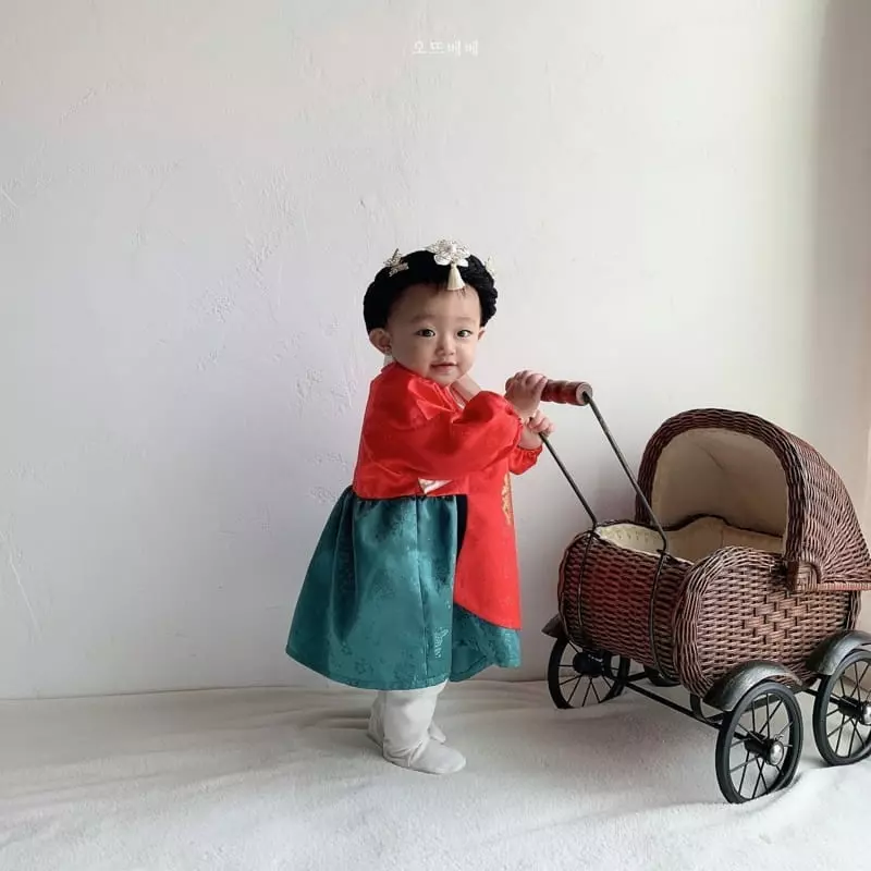 Oott Bebe - Korean Baby Fashion - #babywear - Queen Hanbok - 6