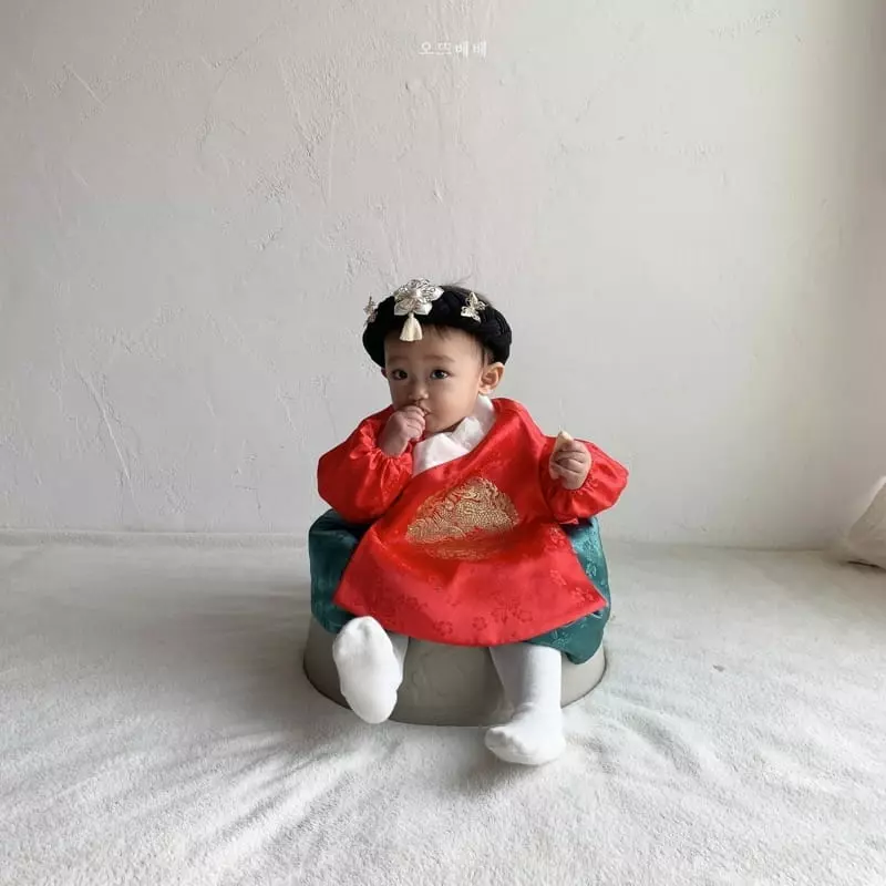 Oott Bebe - Korean Baby Fashion - #onlinebabyboutique - Queen Hanbok - 7
