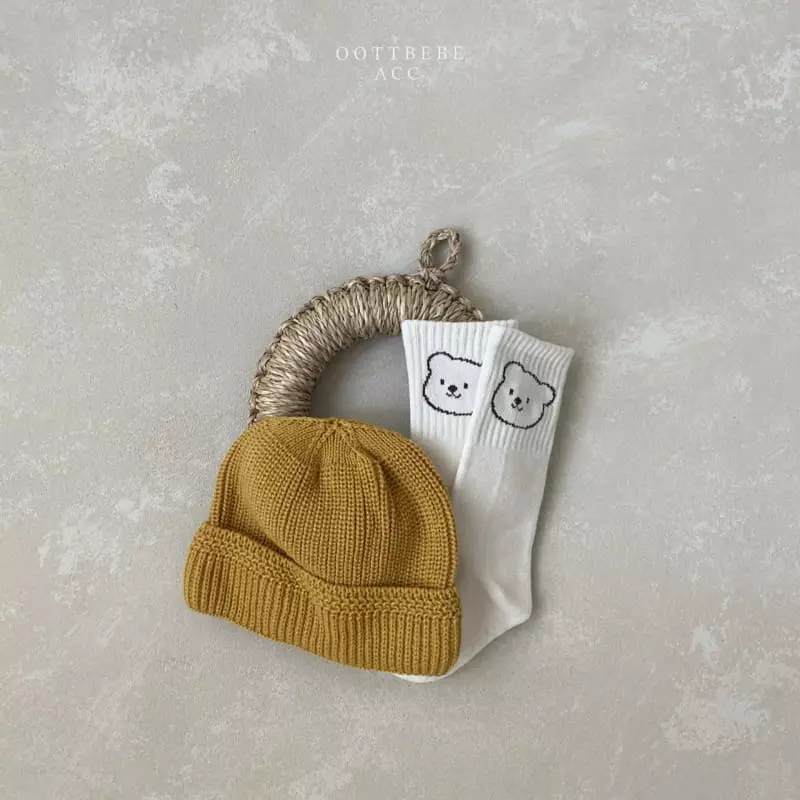 Oott Bebe - Korean Baby Fashion - #onlinebabyshop - Fall Baby Beanie - 5
