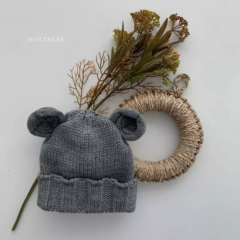 Oott Bebe - Korean Baby Fashion - #onlinebabyshop - Mimi Beanie - 2