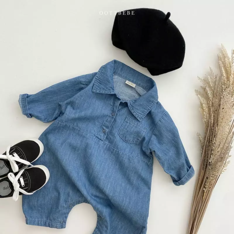 Oott Bebe - Korean Baby Fashion - #onlinebabyshop - Unique Airplane Bodysuit - 7