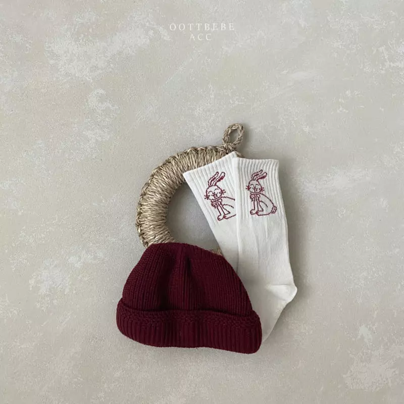 Oott Bebe - Korean Baby Fashion - #smilingbaby - Fall Baby Beanie - 6