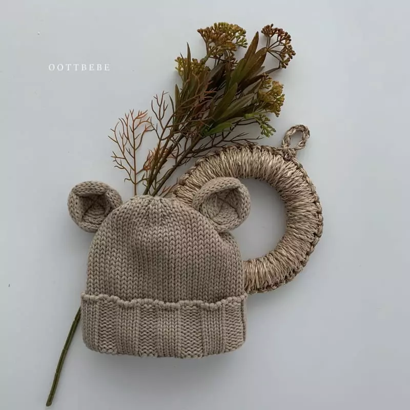 Oott Bebe - Korean Baby Fashion - #smilingbaby - Mimi Beanie - 3