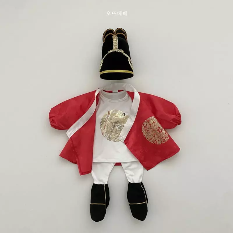 Oott Bebe - Korean Children Fashion - #Kfashion4kids - Hanbok Easywear Set