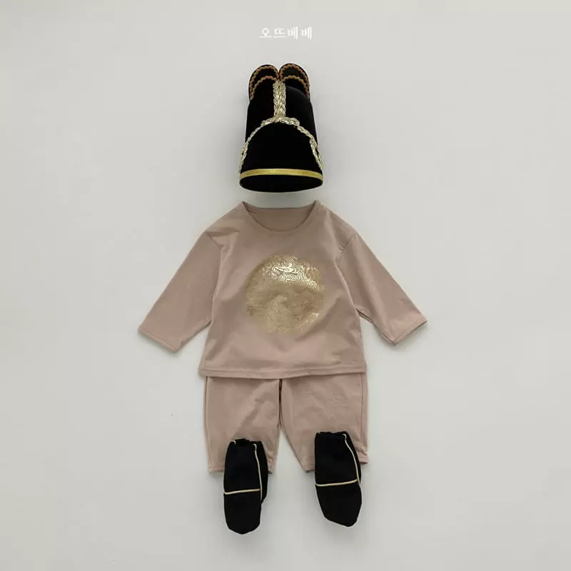 Oott Bebe - Korean Children Fashion - #childofig - King Top Bottom Set - 6