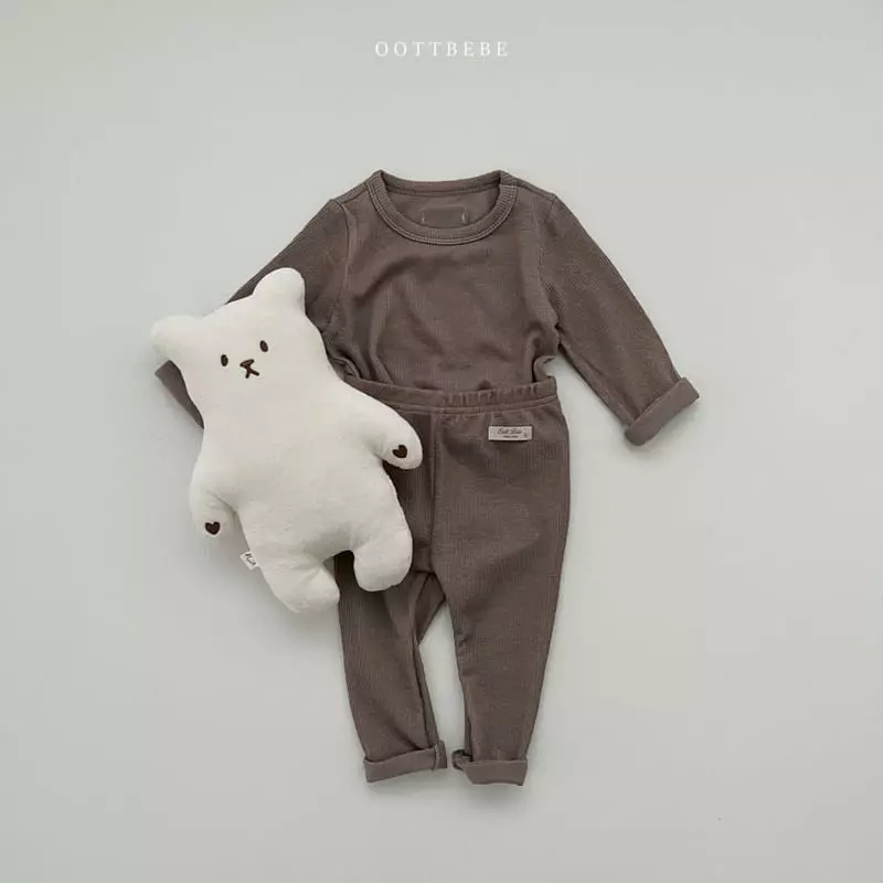 Oott Bebe - Korean Children Fashion - #childofig - Sunny Easywear Set - 2