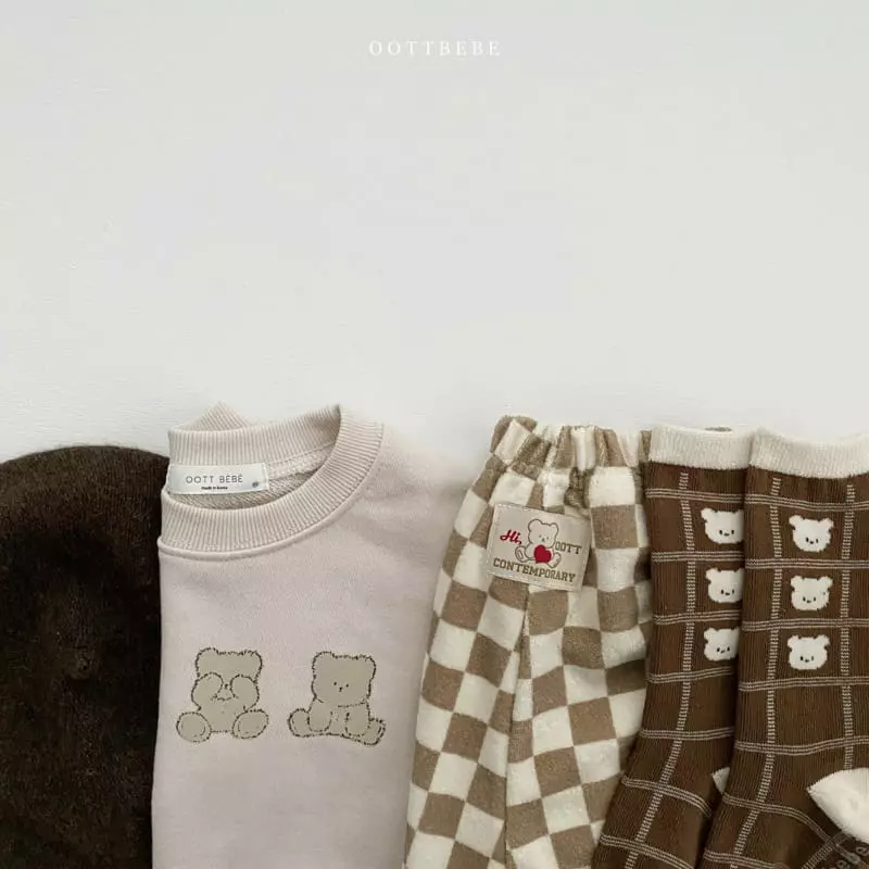 Oott Bebe - Korean Children Fashion - #childofig - Pogny Bear Sweatshirt - 9
