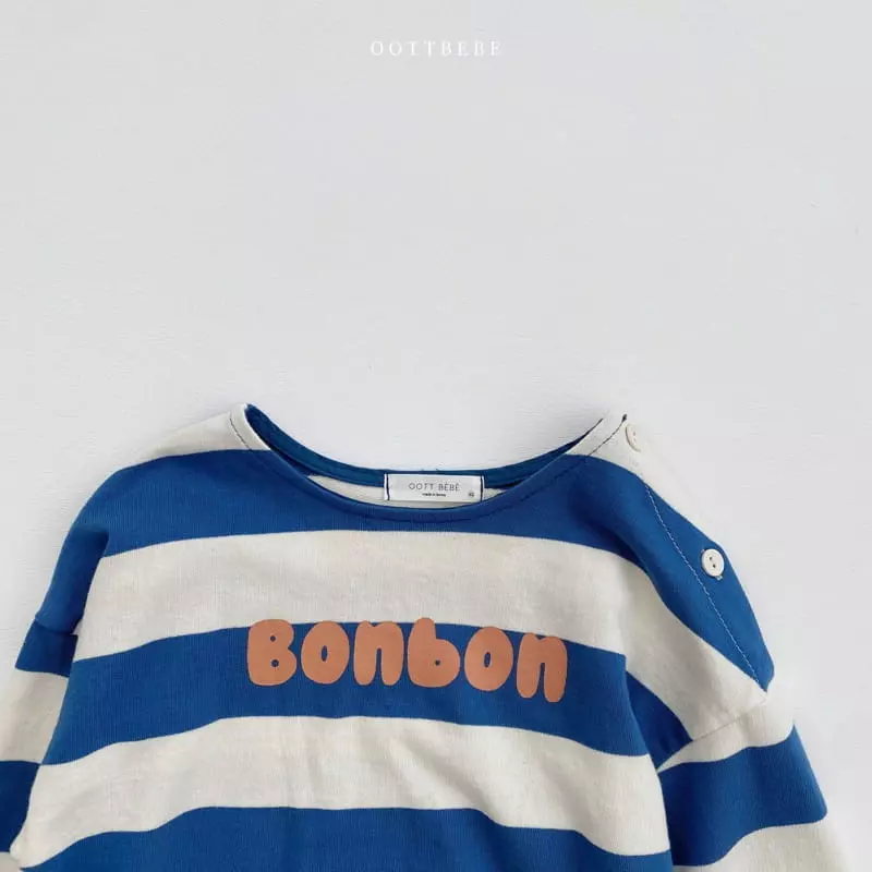 Oott Bebe - Korean Children Fashion - #childofig - Bonbon Slit Sweatshirt - 10