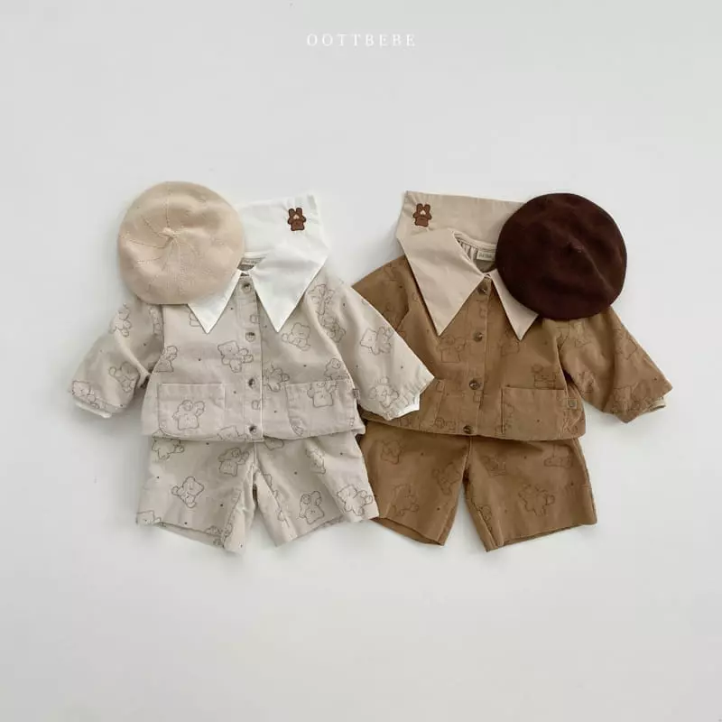 Oott Bebe - Korean Children Fashion - #childofig - Bread Bear Jacket - 5