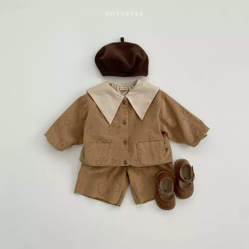 Oott Bebe - Korean Children Fashion - #prettylittlegirls - Bread Bear Pants - 4