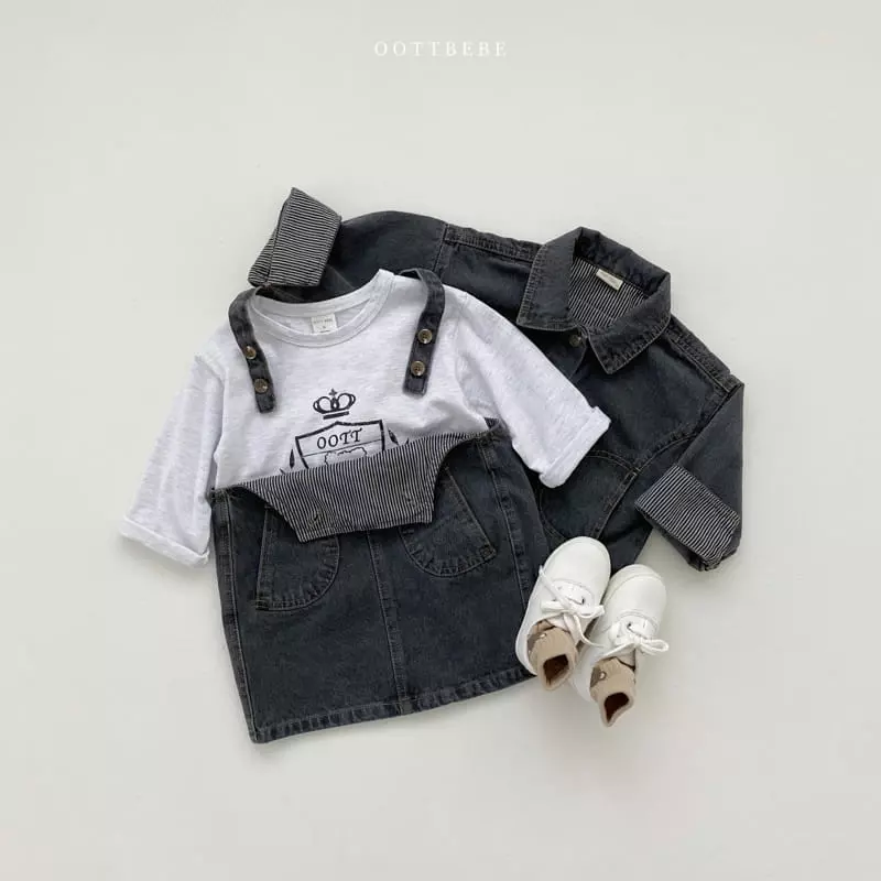 Oott Bebe - Korean Children Fashion - #childofig - Oott University Tee - 3