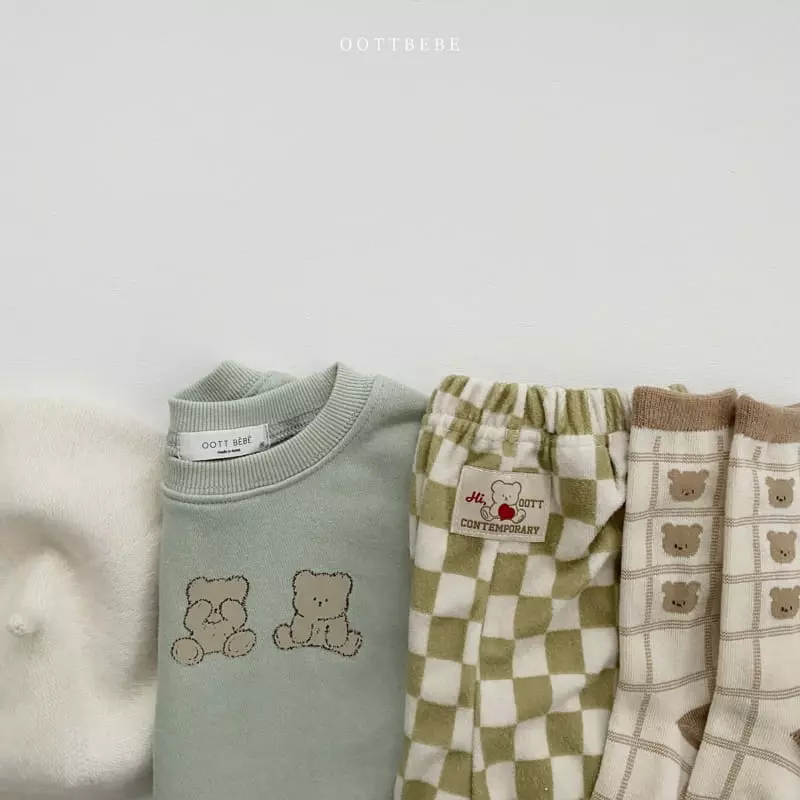 Oott Bebe - Korean Children Fashion - #childrensboutique - Pogny Bear Sweatshirt - 10