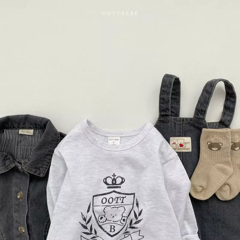 Oott Bebe - Korean Children Fashion - #childrensboutique - Oott University Tee - 5