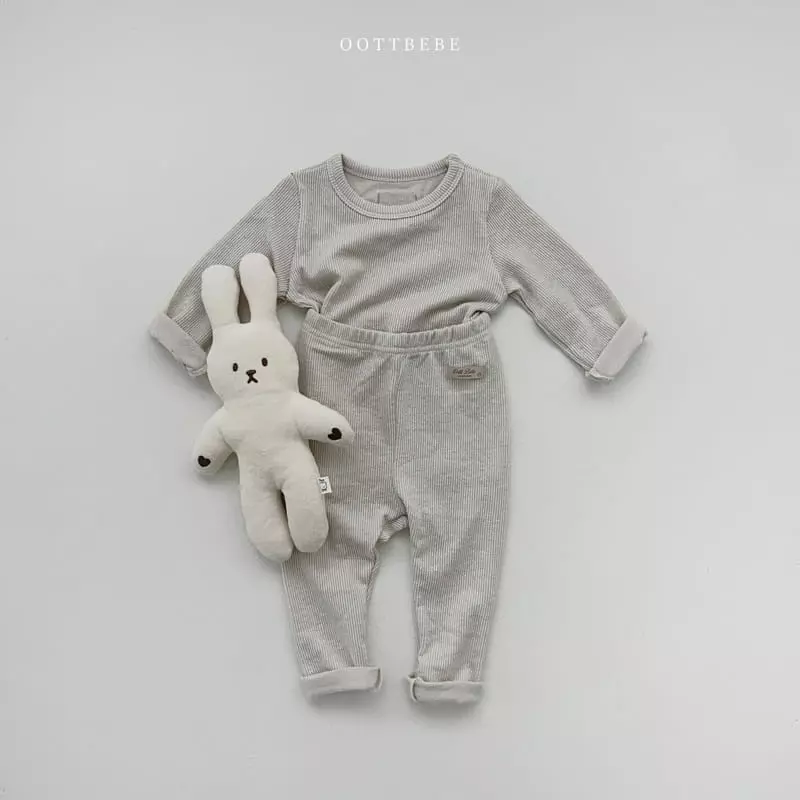 Oott Bebe - Korean Children Fashion - #childrensboutique - Sunny Easywear Set - 4