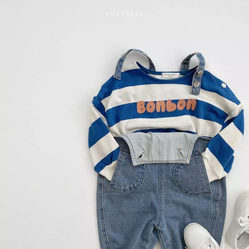 Oott Bebe - Korean Children Fashion - #designkidswear - Bonbon Slit Sweatshirt - 12
