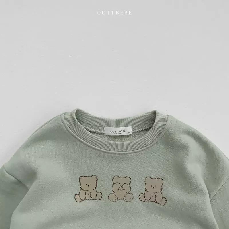 Oott Bebe - Korean Children Fashion - #discoveringself - Pogny Bear Sweatshirt - 12