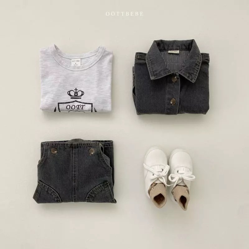 Oott Bebe - Korean Children Fashion - #discoveringself - Oott University Tee - 7