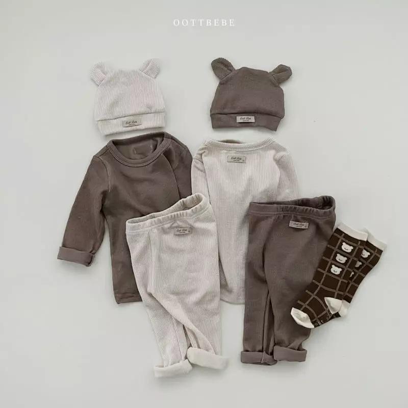 Oott Bebe - Korean Children Fashion - #fashionkids - Sunny Easywear Set - 6