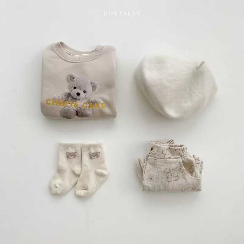 Oott Bebe - Korean Children Fashion - #fashionkids - Cake Sweatshirt - 7