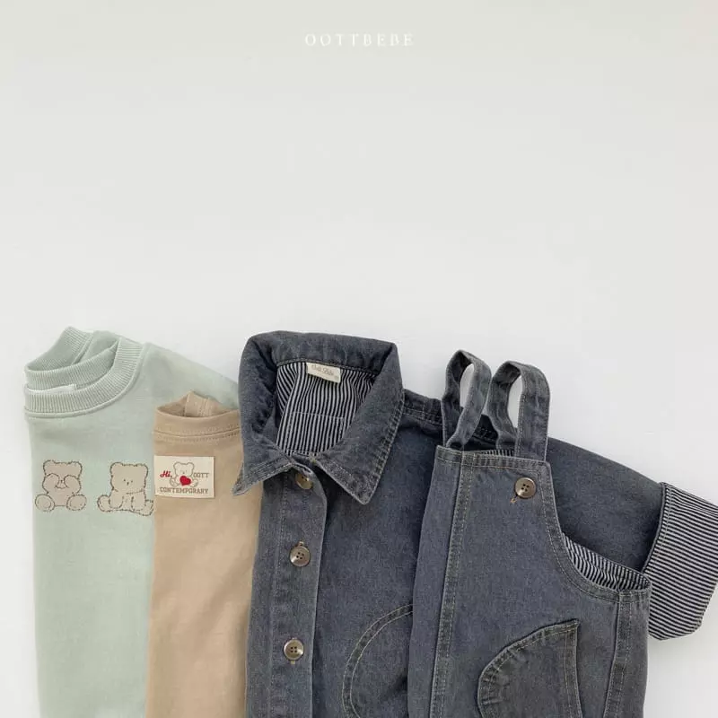 Oott Bebe - Korean Children Fashion - #kidsshorts - Rain Silket Tee - 10