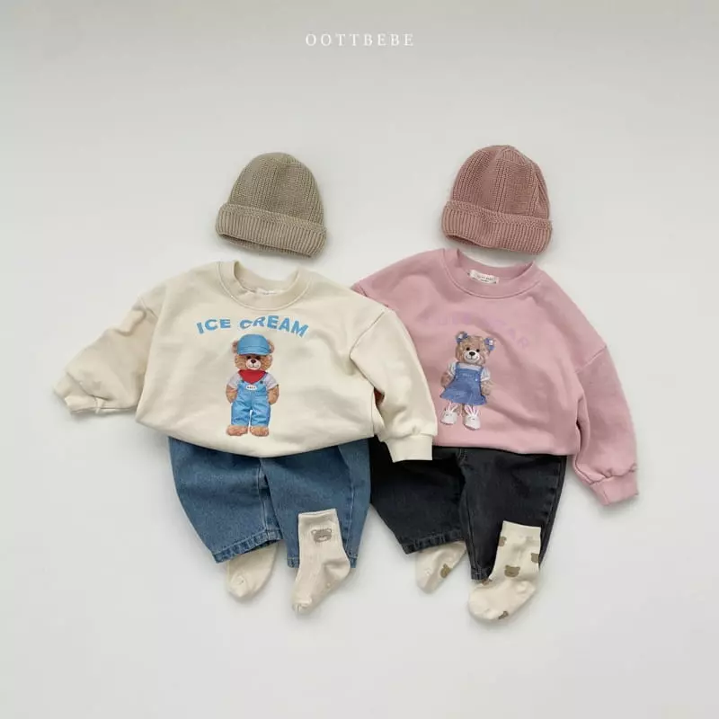 Oott Bebe - Korean Children Fashion - #littlefashionista - Love Denim Jeans - 9