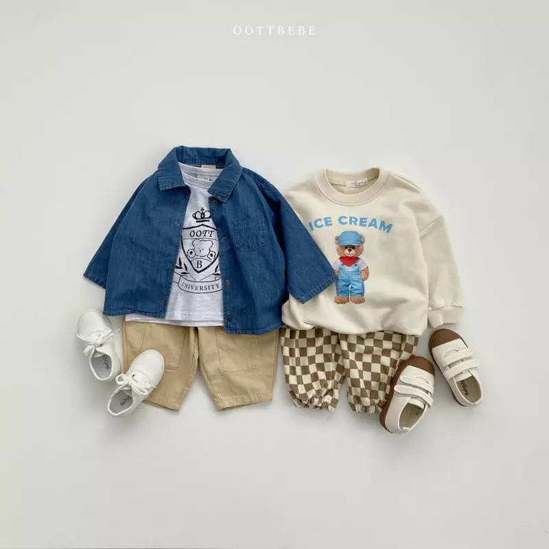 Oott Bebe - Korean Children Fashion - #minifashionista - Unique Shirt - 6