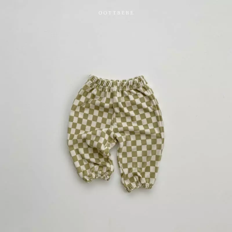 Oott Bebe - Korean Children Fashion - #minifashionista - Board Check Pants - 11