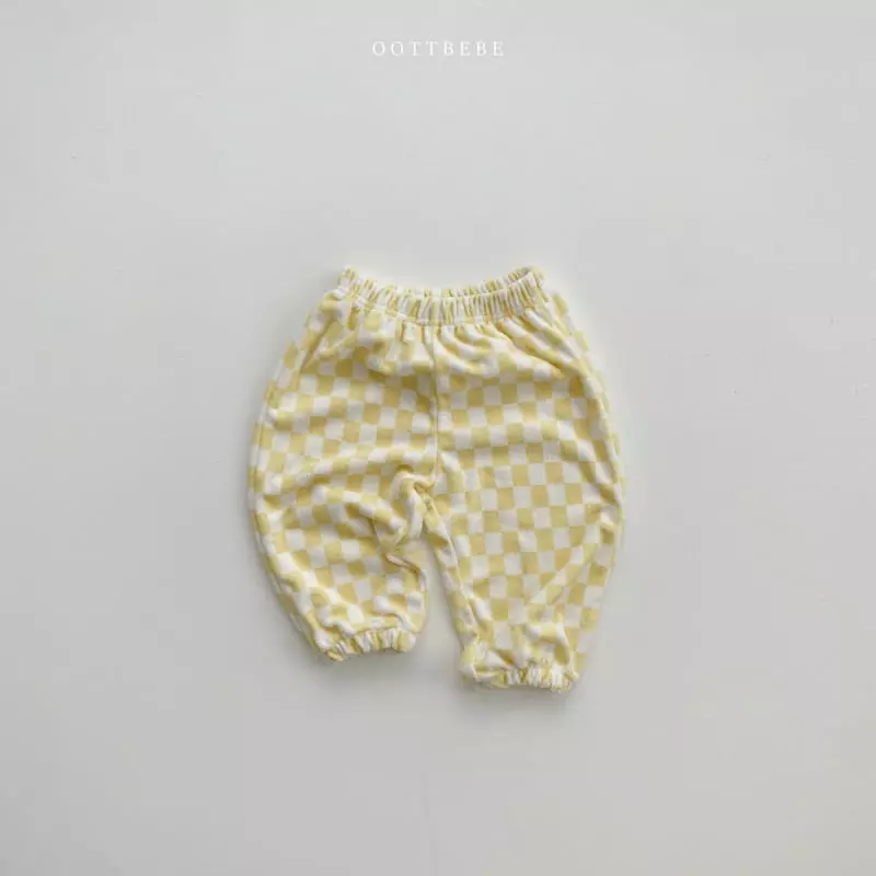 Oott Bebe - Korean Children Fashion - #prettylittlegirls - Board Check Pants - 12