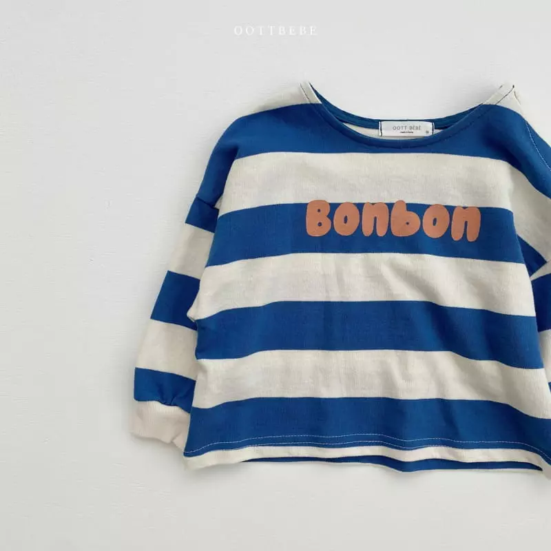 Oott Bebe - Korean Children Fashion - #prettylittlegirls - Bonbon Slit Sweatshirt - 8