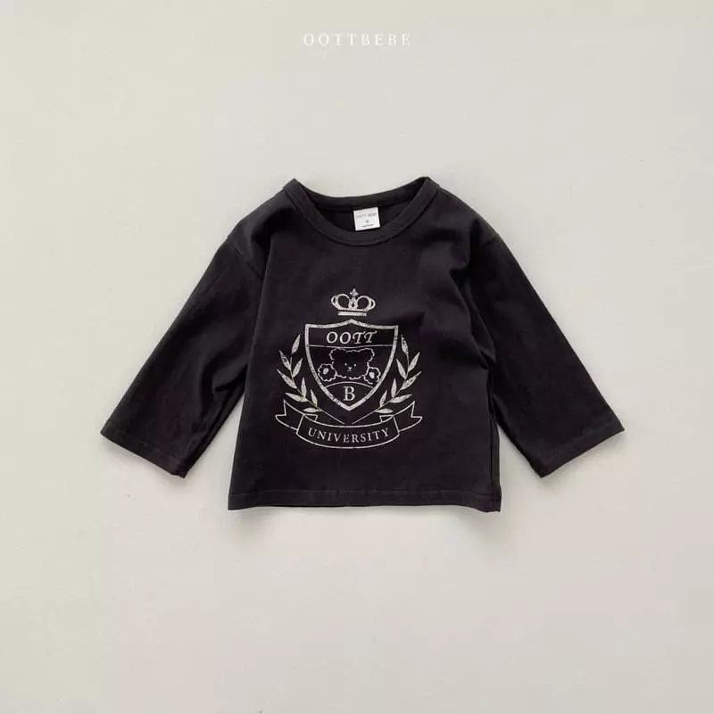 Oott Bebe - Korean Children Fashion - #prettylittlegirls - Oott University Tee - 2