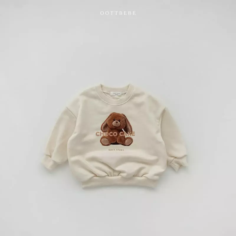 Oott Bebe - Korean Children Fashion - #stylishchildhood - Cake Sweatshirt - 2