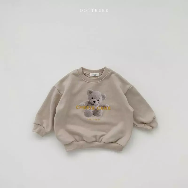 Oott Bebe - Korean Children Fashion - #toddlerclothing - Cake Sweatshirt