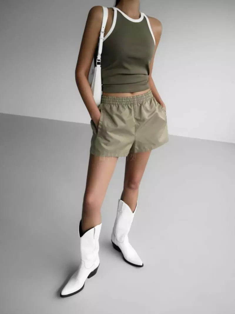 Paper Moon - Korean Women Fashion - #momslook - Color Sleeveless Top - 10