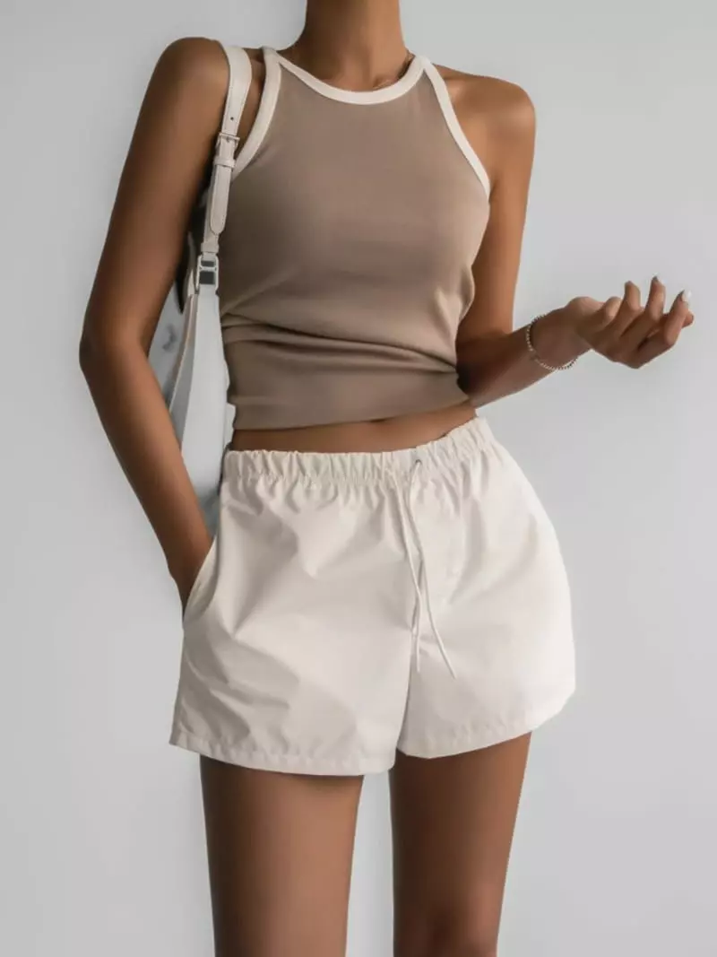 Paper Moon - Korean Women Fashion - #momslook - Color Sleeveless Top - 6