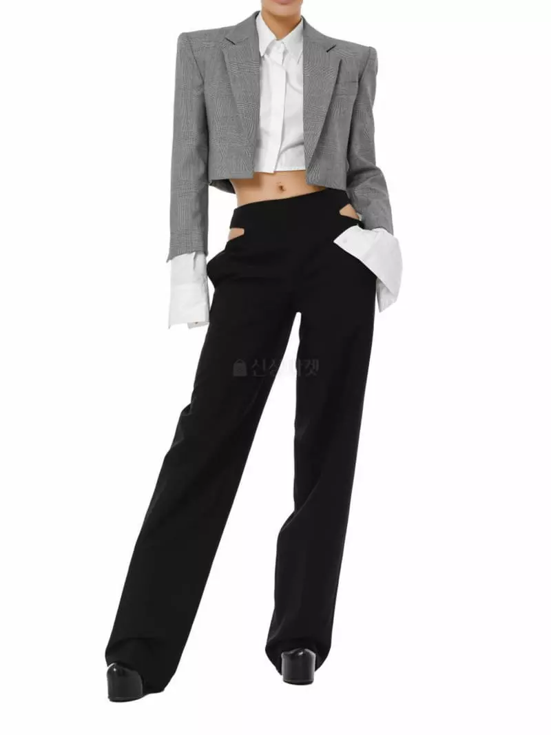 Paper Moon - Korean Women Fashion - #momslook - Waist Detail Pants - 6