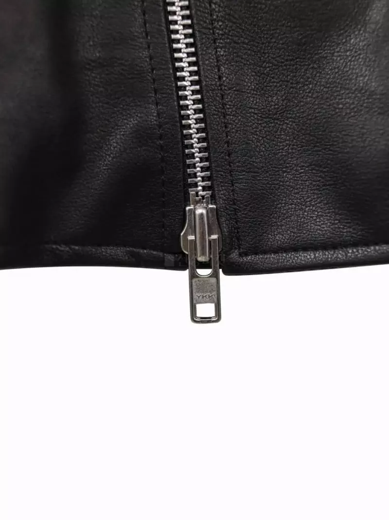 Paper Moon - Korean Women Fashion - #momslook - Leather Biker Jacket - 10