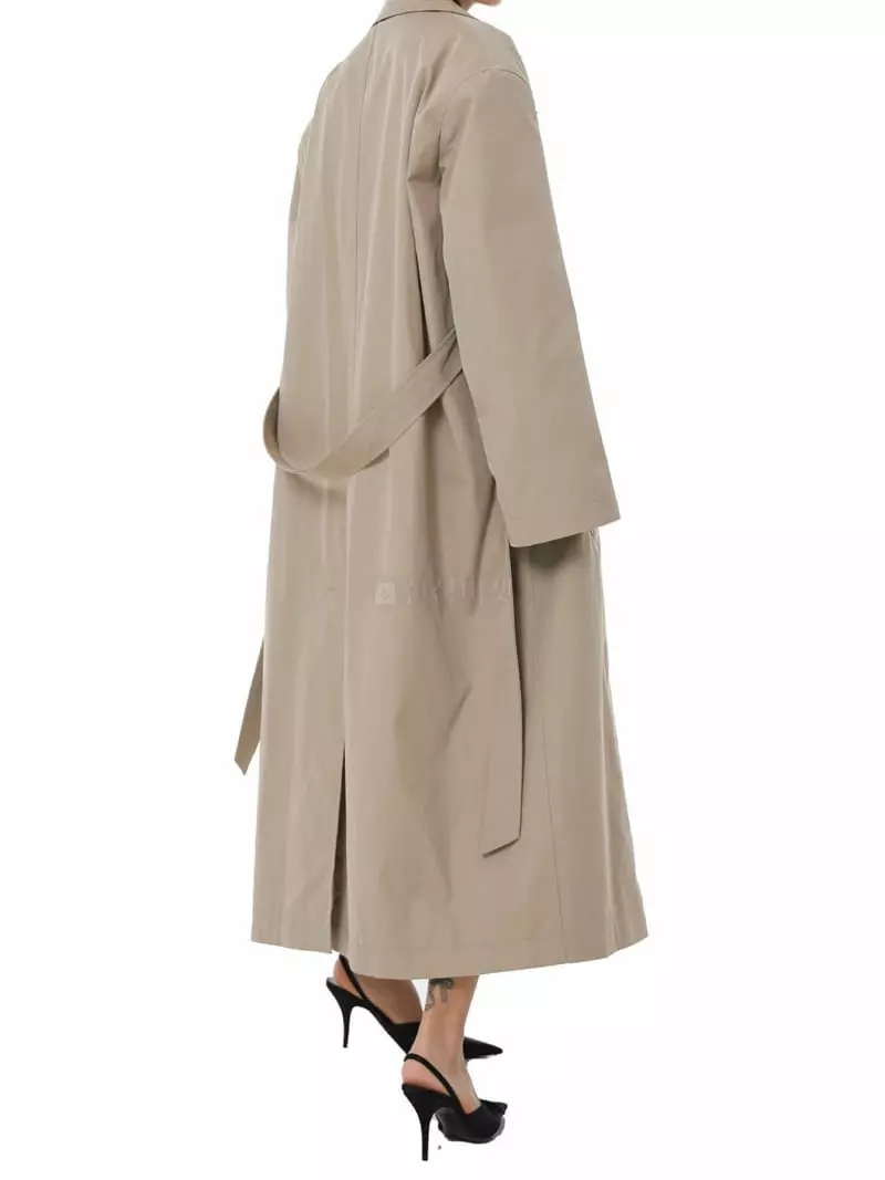 Paper Moon - Korean Women Fashion - #momslook - Wrap Belted Coat
