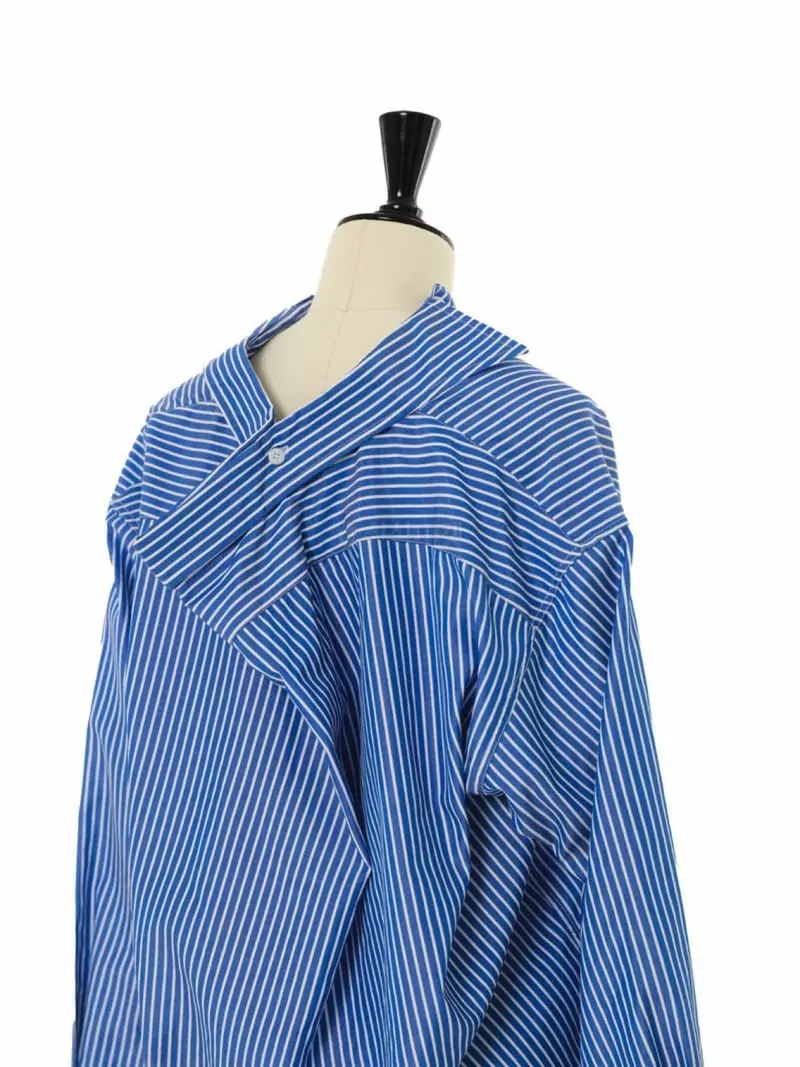 Paper Moon - Korean Women Fashion - #momslook - Stripes Shirt