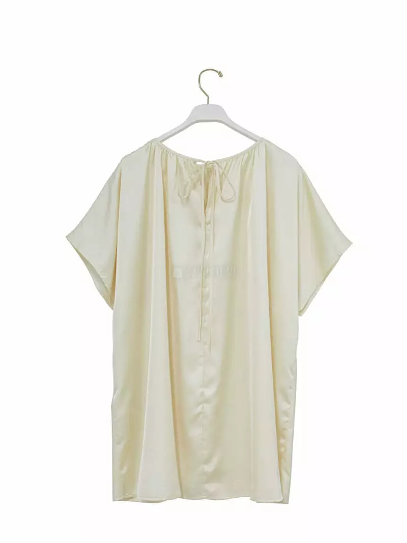 Paper Moon - Korean Women Fashion - #momslook - Shatin Ribbon One-piece - 10
