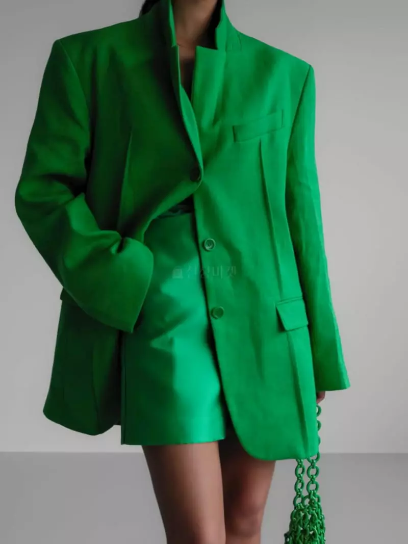 Paper Moon - Korean Women Fashion - #momslook - Pintuck Jacket - 10