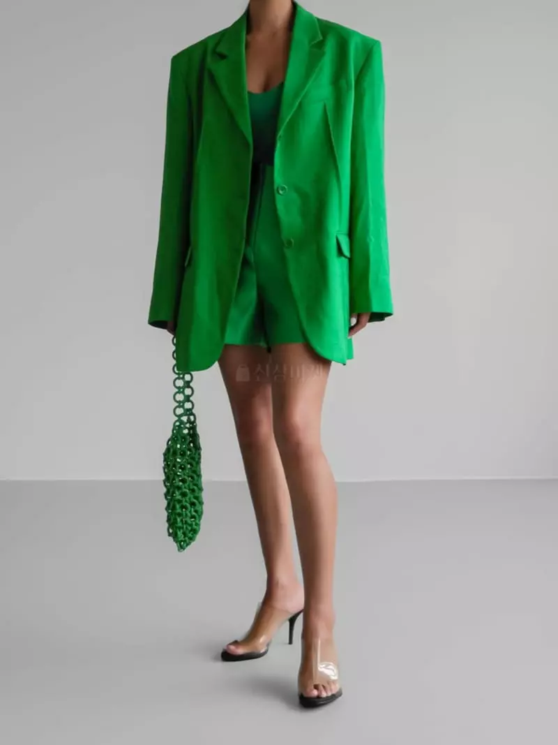 Paper Moon - Korean Women Fashion - #momslook - Pintuck Jacket - 8