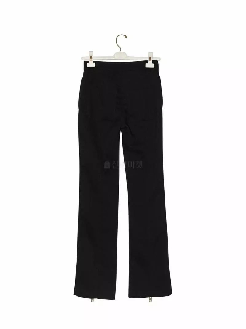 Paper Moon - Korean Women Fashion - #momslook - Chunky High Waist Pants - 3