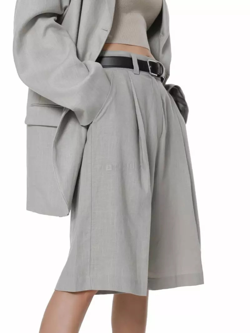 Paper Moon - Korean Women Fashion - #momslook - Pintuck SHorts