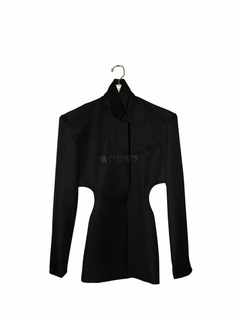 Paper Moon - Korean Women Fashion - #pursuepretty - Square Waist Jacket - 8