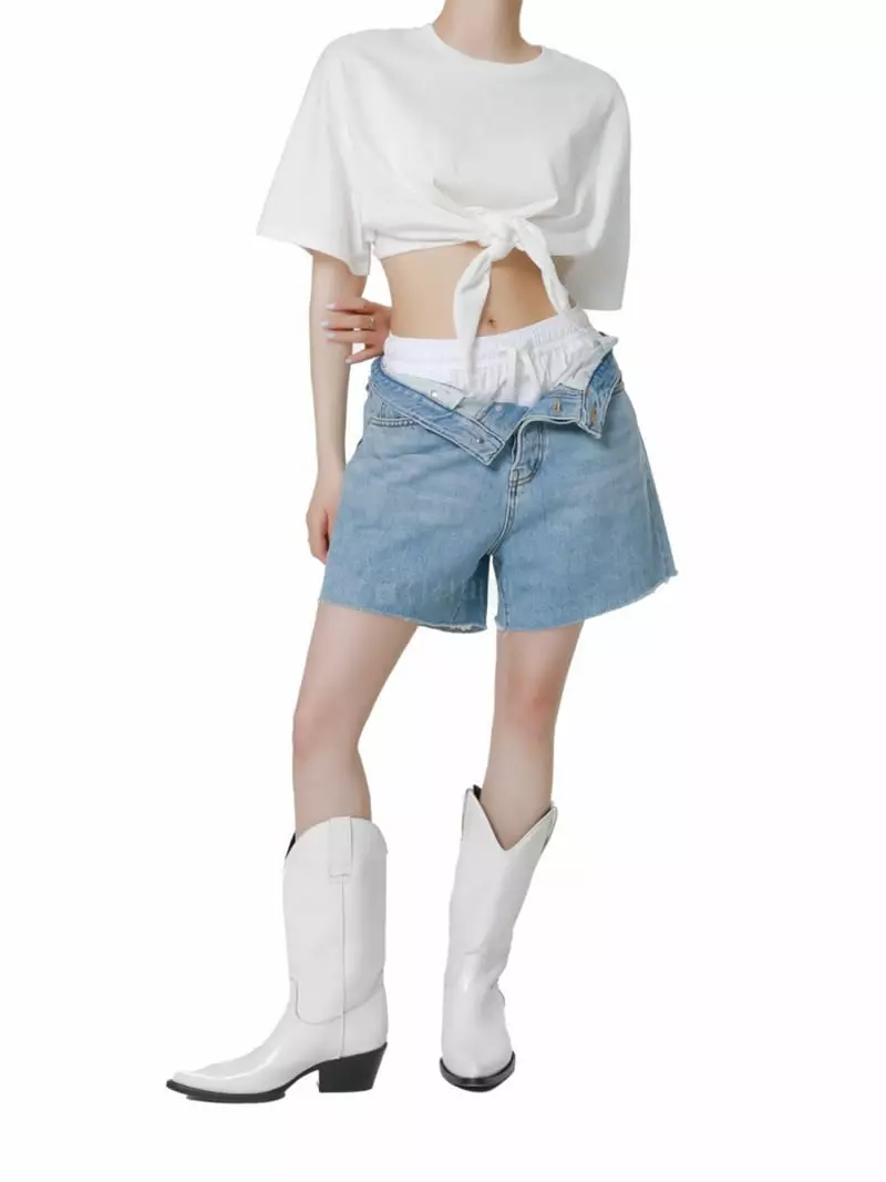 Paper Moon - Korean Women Fashion - #pursuepretty - Front Detail Tee